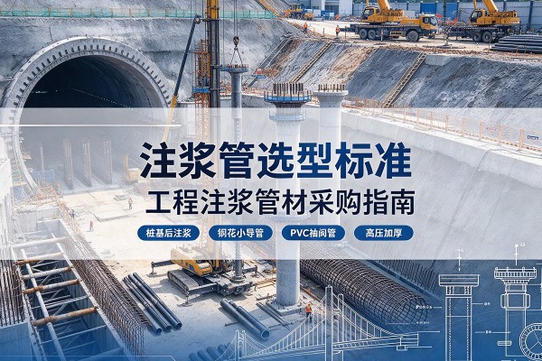 港口注浆管选型标准